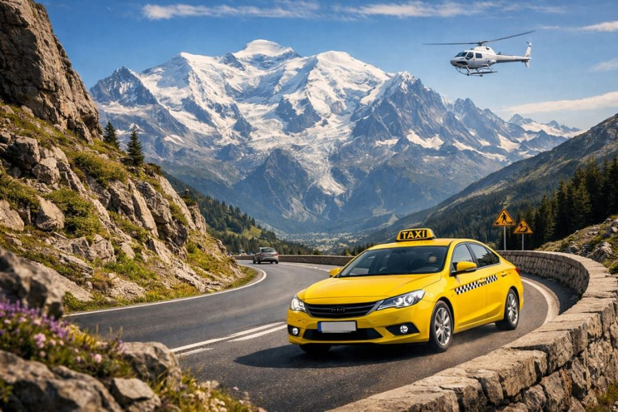 Taxi route alps – fast and reliable solution | taxi mont blanc